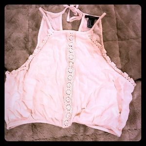 BOHO Halter Crop Top